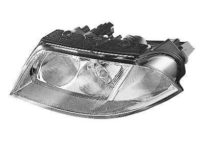 koplamp, Hella, H7+H7, incl stelmotortje, rechts VW Passat, 2000