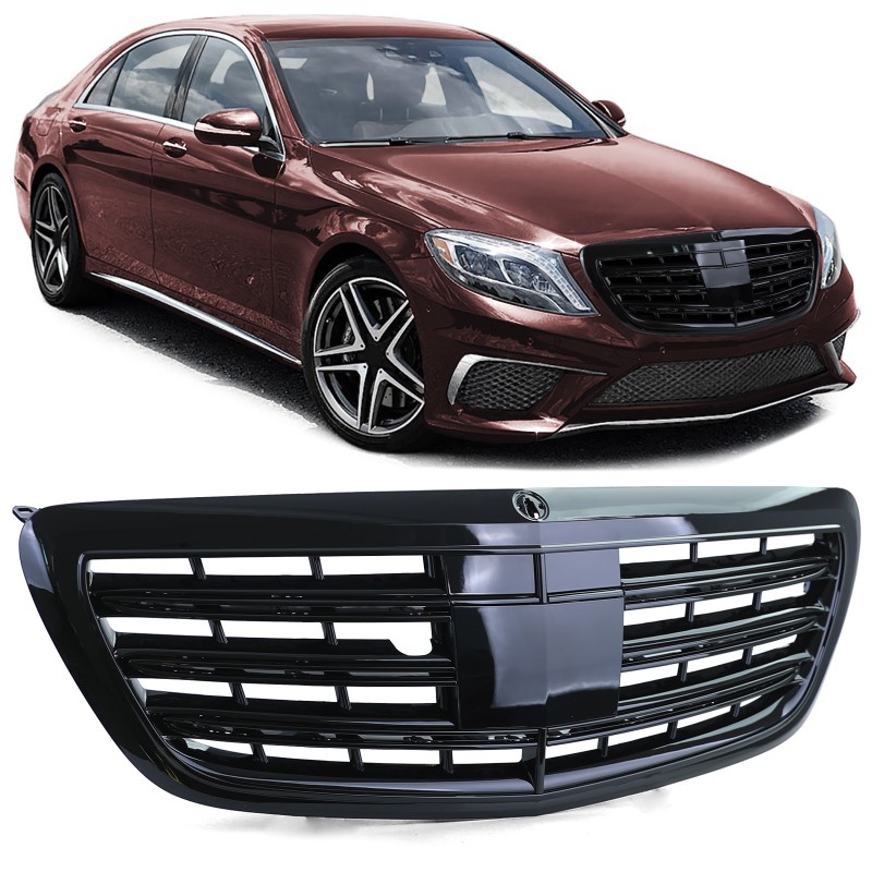 Grill Mercedes W222 Sport Design Zwart Nightvision