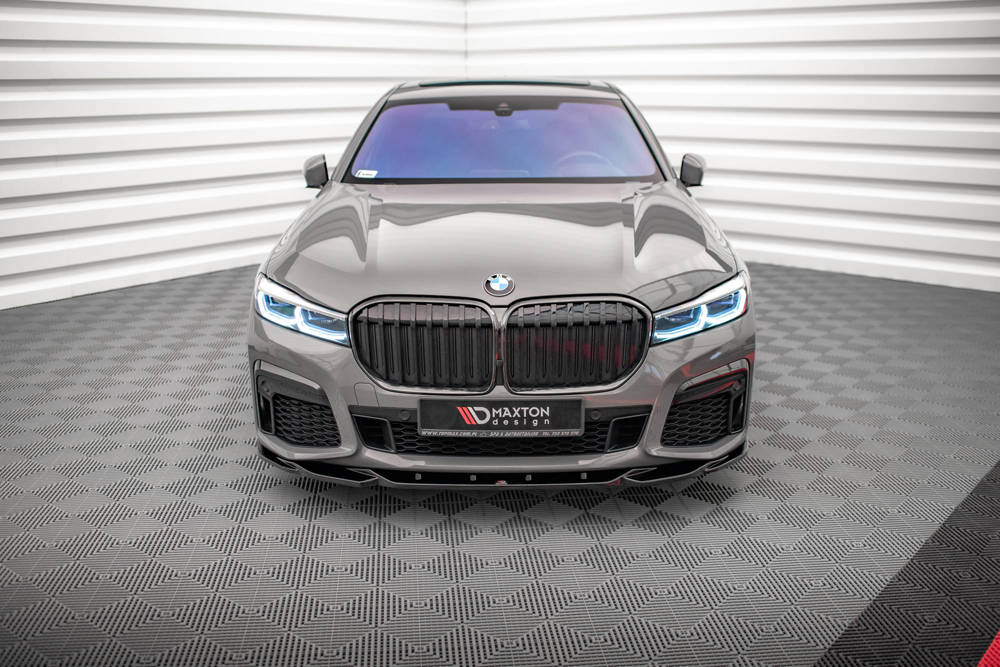Voorspoiler V.2 BMW 7-Serie G11 M-Pakket Glanzend Zwart
