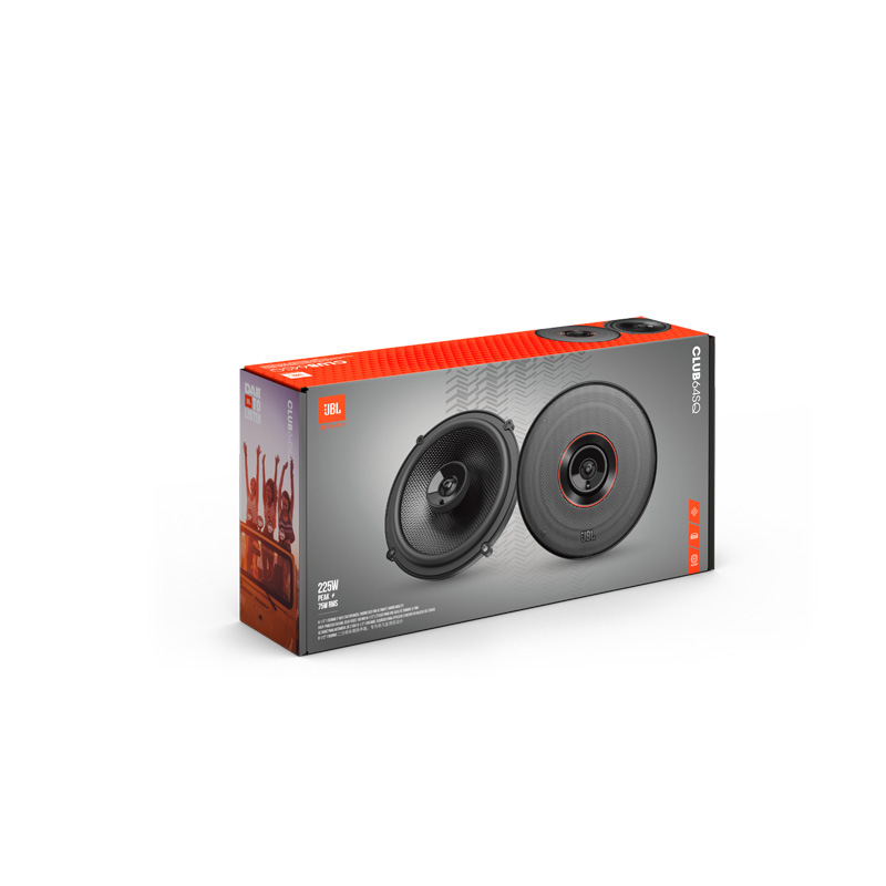 JBL Club Gen3 64SQ 6.5'' (16cm) Speakerset Coaxiaal - Sound Quality