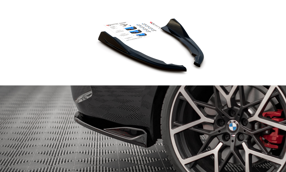 Zijdiffuser V.2 BMW 4-Serie G22 M-Pakket Maxton Glans Zwart