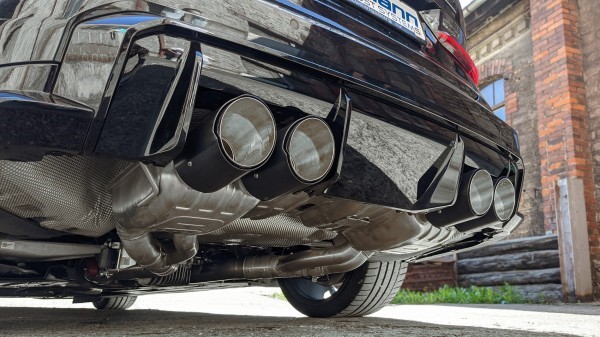 Einddemper BMW M3 Series Touring Exhaust Systems Aluminum black anodized