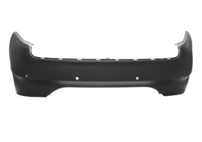 achterbumper, in primer, voor Parkcontrol Audi A6, 2004-2008