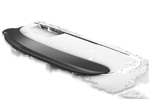 Spoiler Mercedes Benz SLS AMG (197) CSR Glans Zwart
