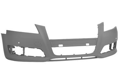 voorbumper, in primer, Park Control Audi A3, 2008-2012, 3 drs/5