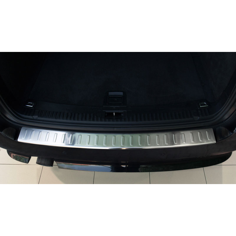 RVS Achterbumperprotector  BMW 5-serie E61 Touring 2007-2010 excl. M-Pakket/M-Sport 'Ribs'