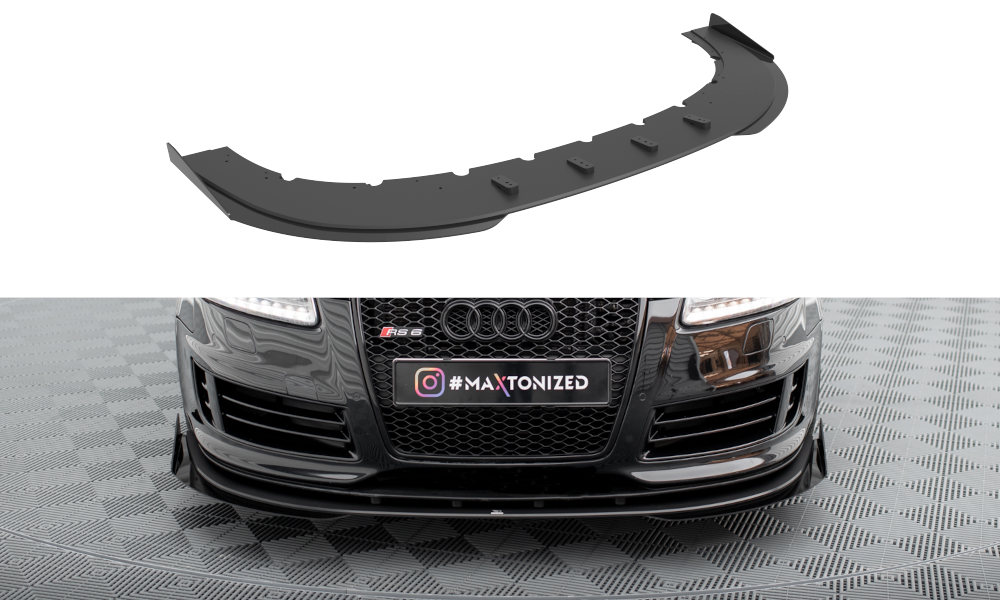 Voorspoiler met Canards Street Pro Audi RS6 C6 Avant Maxton
