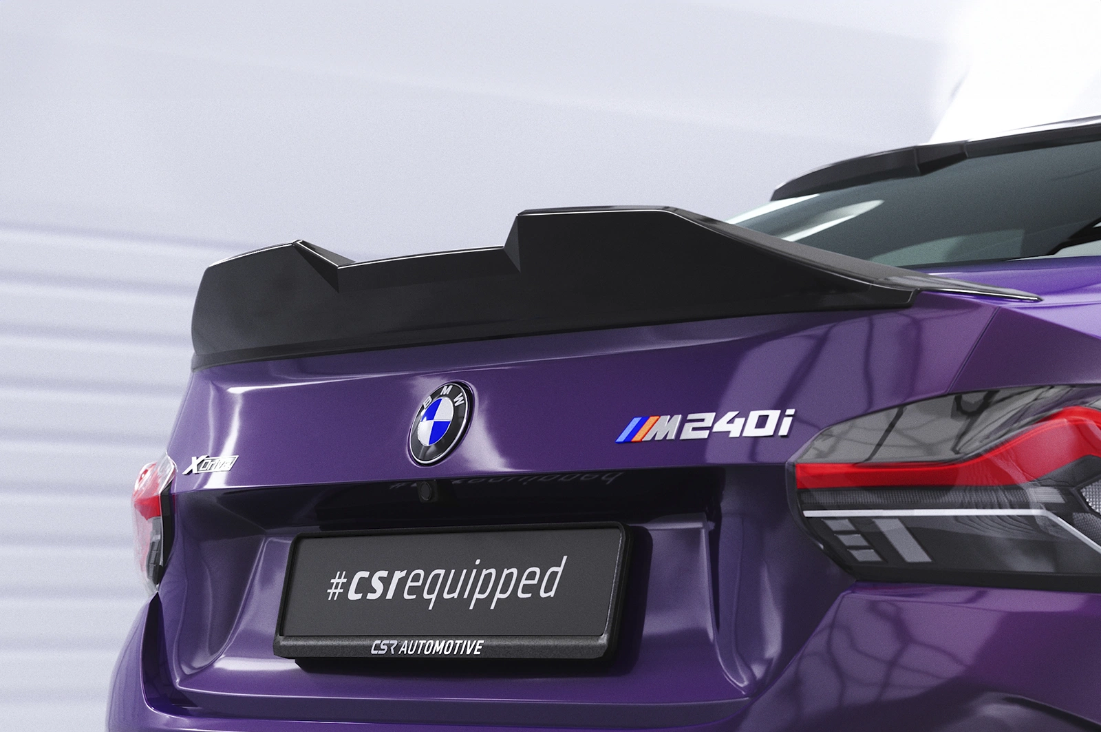 Achterspoiler BMW 2er G42 Glans Zwart (2021 - heden)