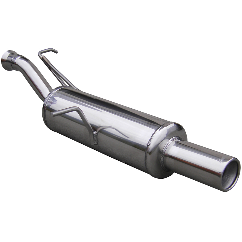 100% RVS Sportuitlaat  Peugeot 307 1.4 (75pk) 2001- 80mm