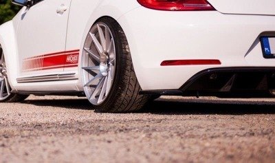 Achterdiffuser VW Kever Zwart Glans L + R