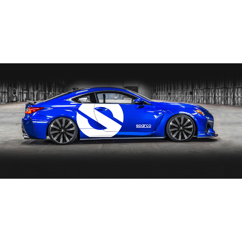 Sparco Wieldoppen Lazio - 16-inch - Zwart/Grijs - Set van 4 stuks