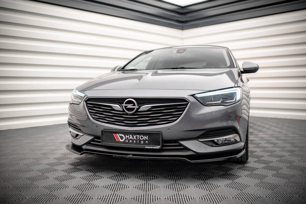 Voorspoiler V.3 Opel Insignia B Maxton Glans Zwart