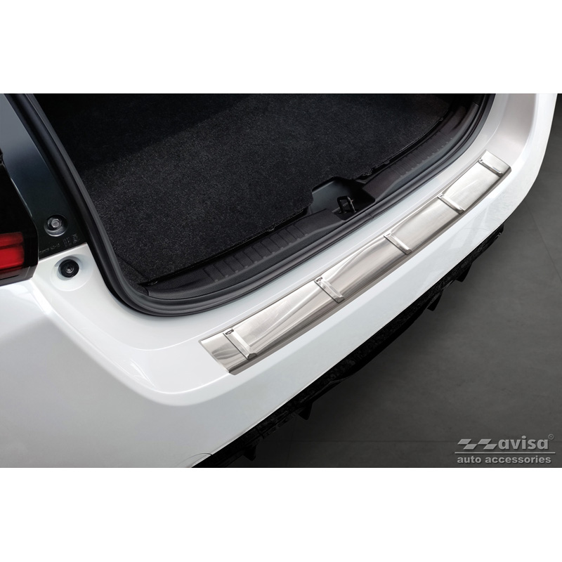 RVS Achterbumperprotector  Toyota Yaris IV 'GR' 2020- 'Ribs'