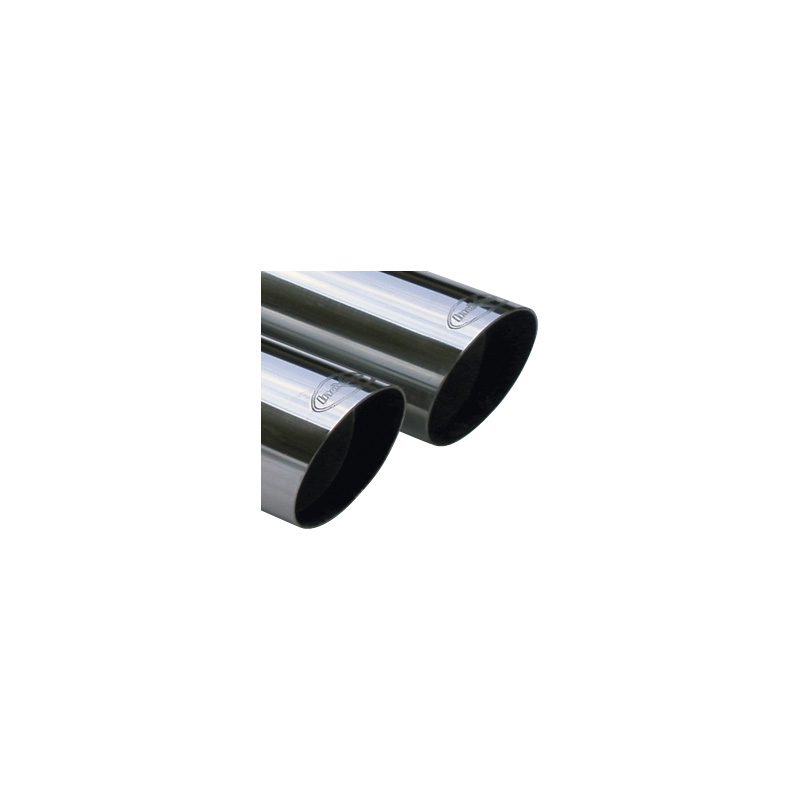 100% RVS Sportuitlaat  Audi A4 B5 1.9 TDi (115pk) 1994-1999 2x76mm Racing