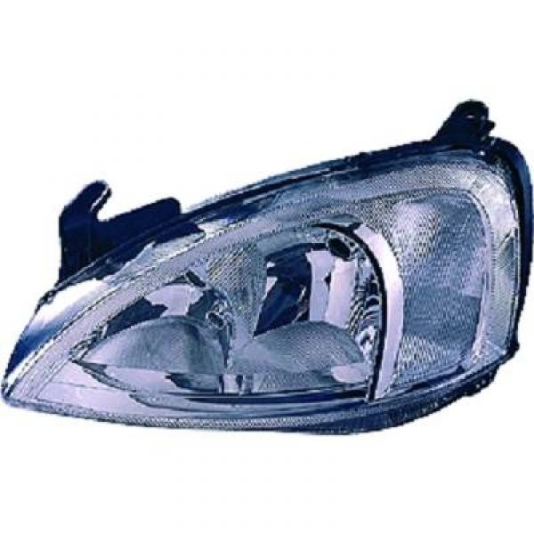 Koplamp links CORSA C. 00-02 TYC/BOSCH SYSTEM