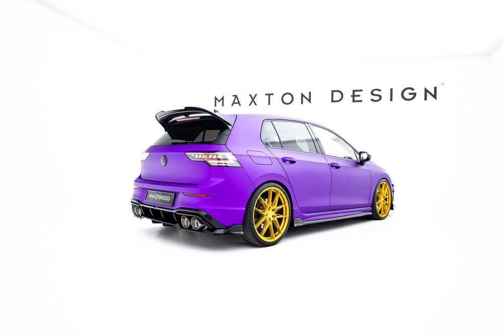 Diffusor (met verticale bars) V.1 Volkswagen Golf R Mk8 / Mk8 Facelift