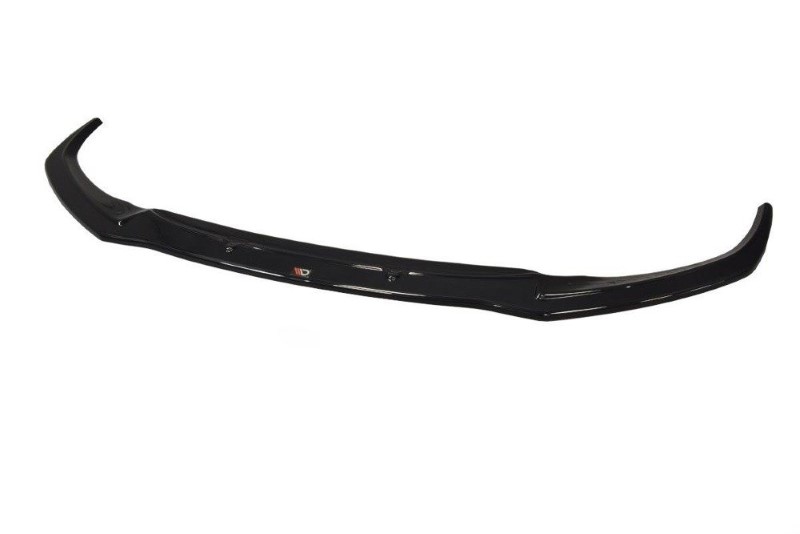 Voorspoiler V.1 Audi RS7 C7 FL Maxton Glans Zwart