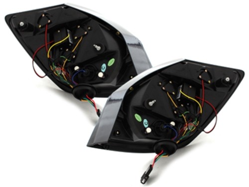 Achterlichten Skoda Fabia LED 5J 07+ red/smoke