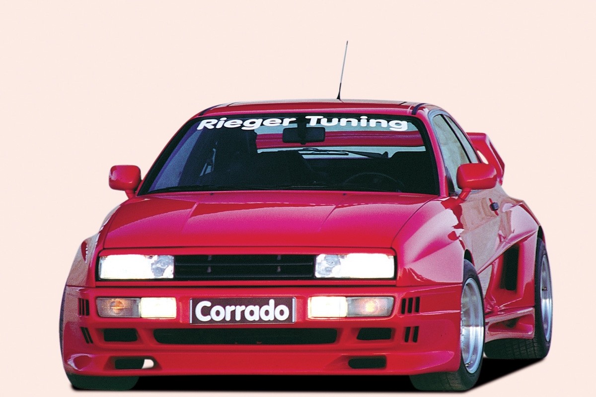Achterschermen Breedversie ll VW Corrado Polyester Rieger