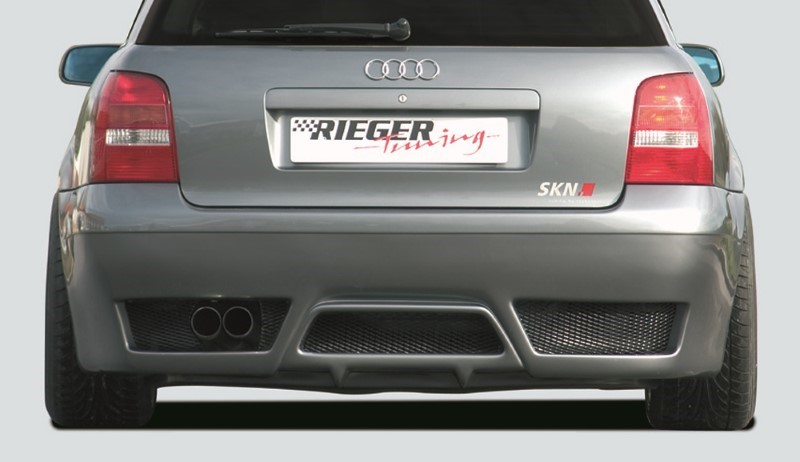 Achterbumper Audi A4 B5 zonder zijdelingse intakes zonder PDC ni