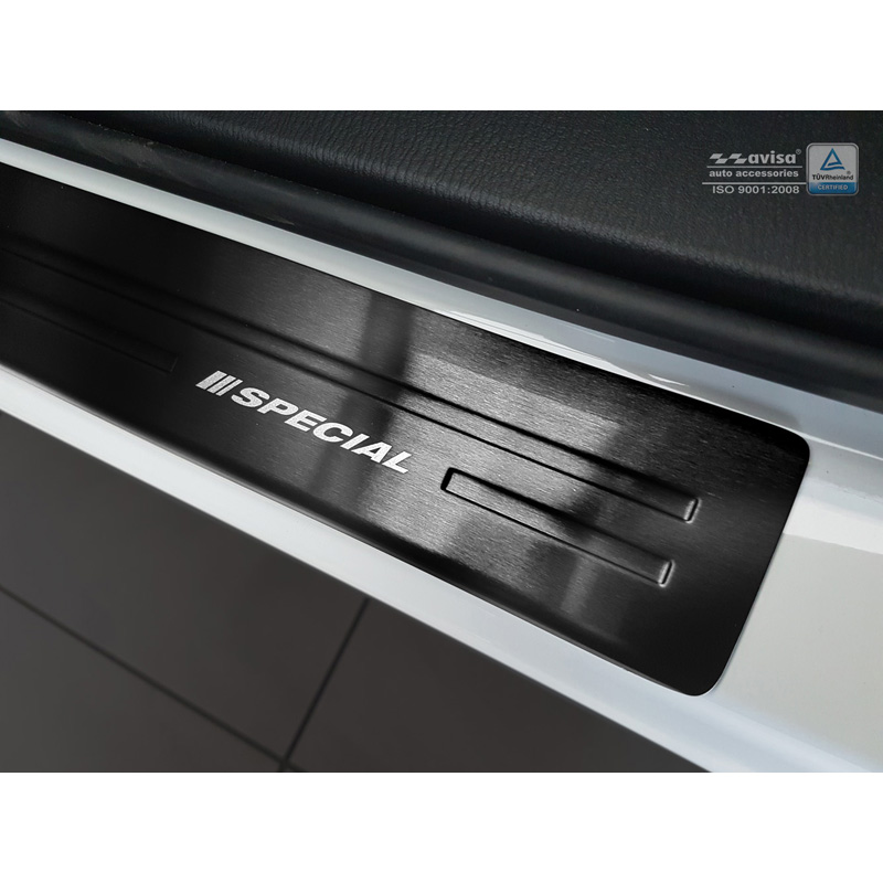 Zwart RVS Instaplijsten  Mazda CX-5 2012-2017 4-delig