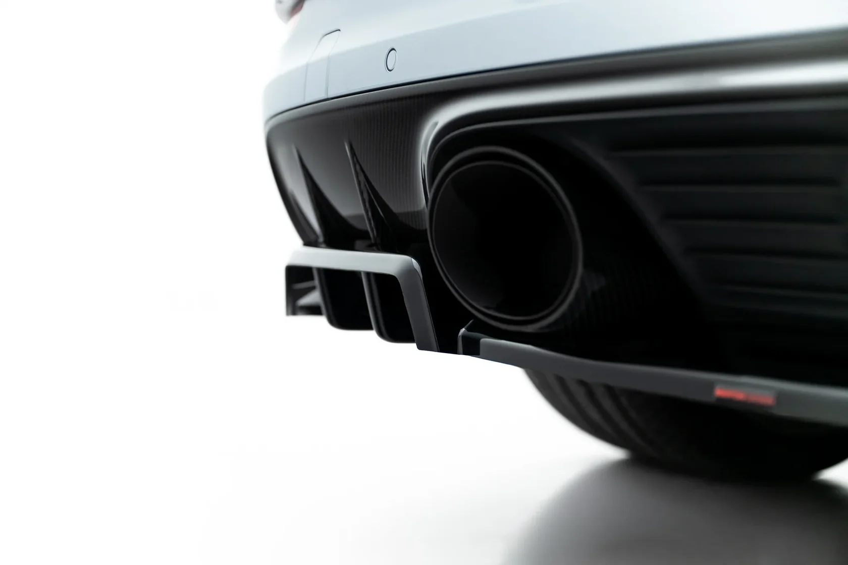 Achterdiffuser Porsche Cayenne GTS / Turbo Sport Pack / Turbo E-Hybrid GT Pack Coupe Mk3 Facelift