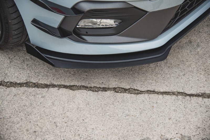 kleppen Ford Fiesta Mk8 ST / ST-Line Glanzend Zwart