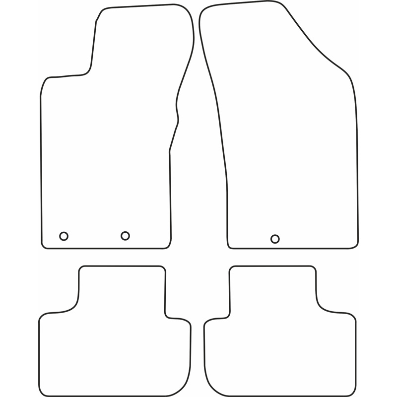 Automatten Velours  Alfa Romeo GT 2004-2011