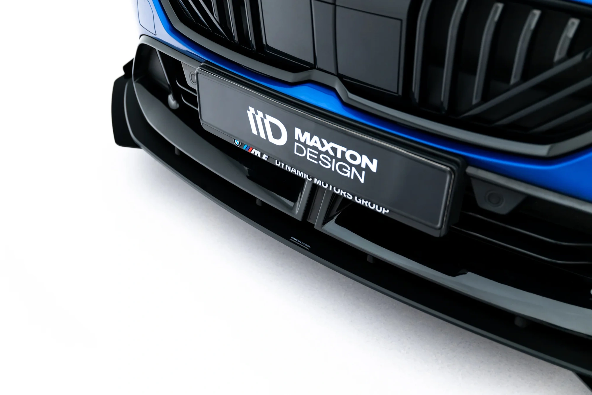 Street Pro Voorspoiler + Flaps BMW 1 M-Pack F70 / BMW 2M-PACK F74 Maxton Glanzend zwart