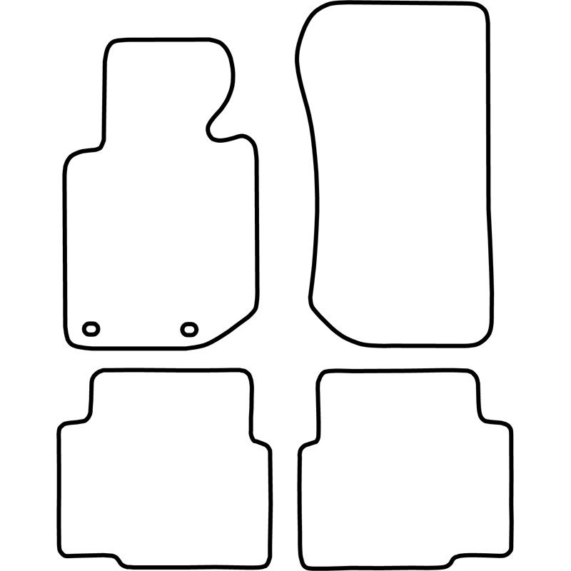 Automatten  BMW 3 serie (E36) cabrio 1993-2000