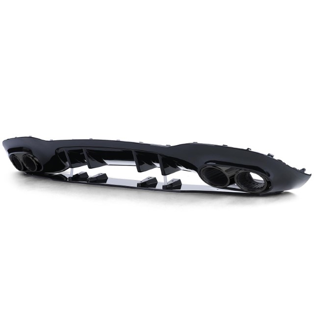 Diffuser Mercedes A klasse W177 A35/A45 Look Glans Zwart Sierstukken