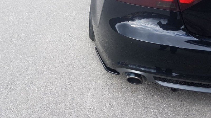 Achterzijde Spoilers Audi A7 S-Line C7 Glanzend Zwart