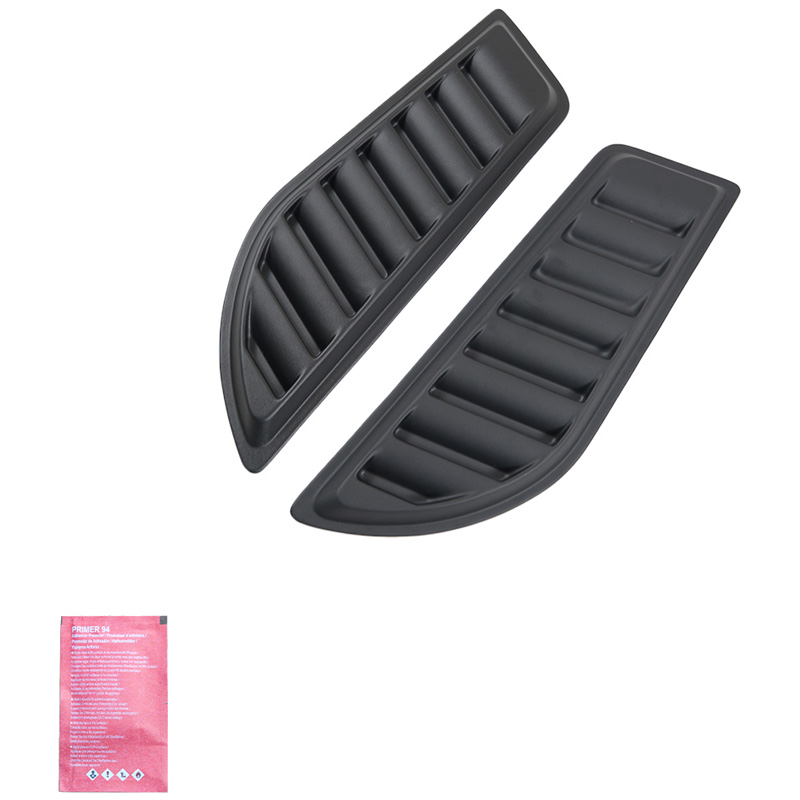 Set motorkapluchtinlaten Pick-Up 4x4 - Universeel - Matzwart