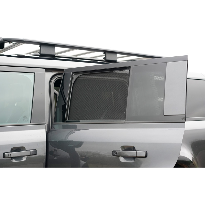 Set Car Shades (achterportieren)  Land Rover Defender D130 5-deurs 2020- (4-delig)