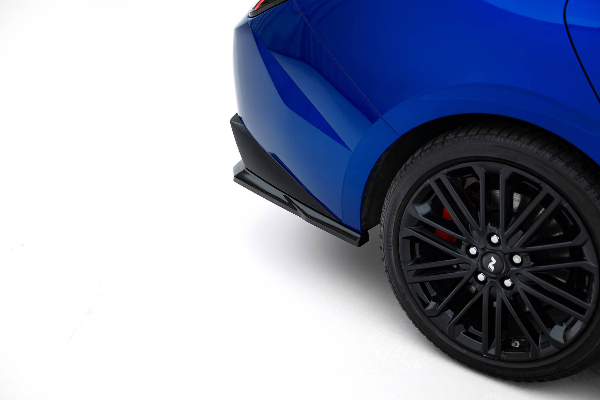 Achterzij Spoilers Hyundai Elantra N MK7 Maxton Glanzend zwart
