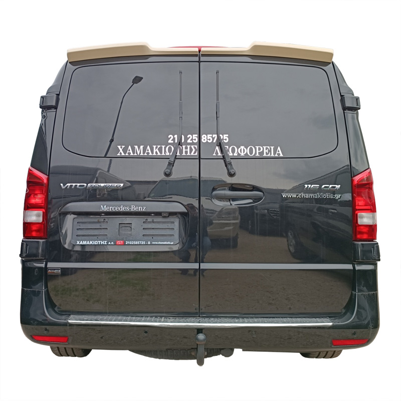 Dakspoiler  Mercedes Vito W447 2014- (met 2 achterdeuren) (PUR-IHS)