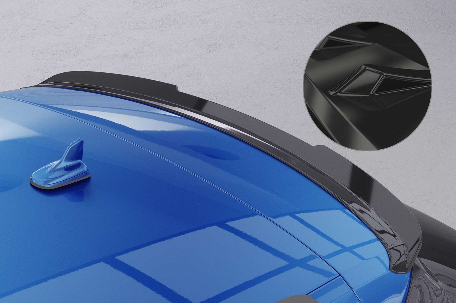 Achterspoiler Audi A6 C8 Typ 4K F2 Avant glans zwart 2018– van CSR Automotive