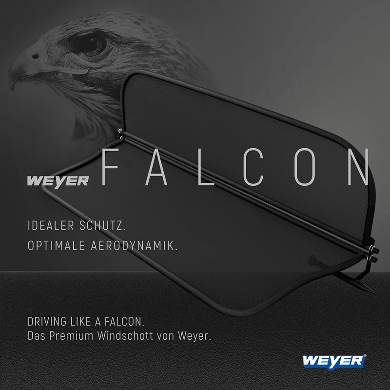 Weyer Falcon Premium Windschot  Mercedes E-Klasse Cabrio A207 2010-2015