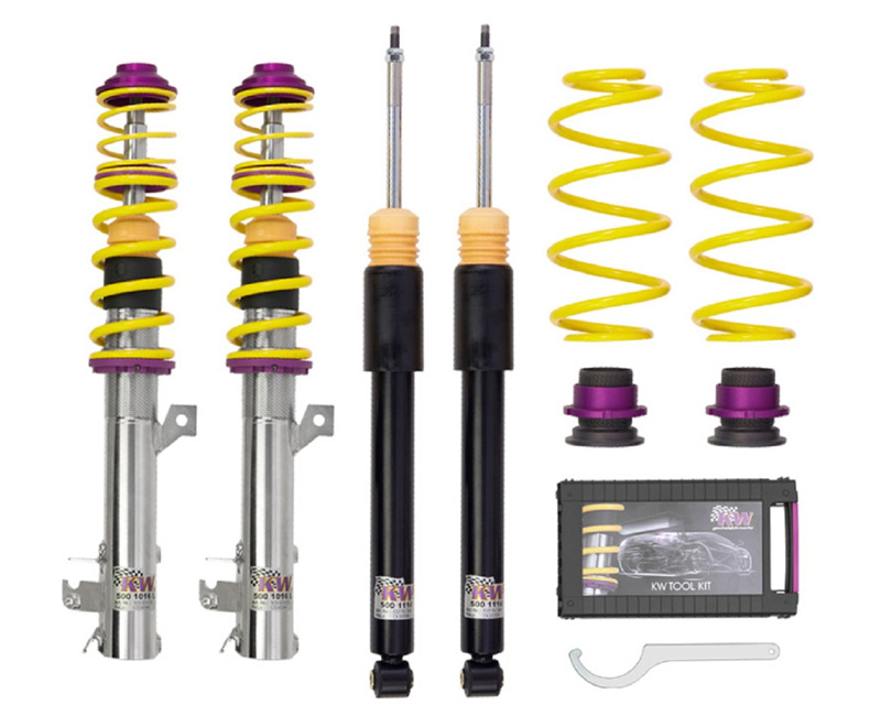 Schroefset KW V1 inox Honda Civic Hatchback EC8 1.3, 1.3 16V KAT