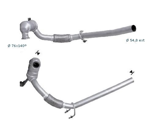 Seat TOLEDO 1.9TDI 1896 cc 77 Kw / 105 cv BLS Magnaflow CAT Bouw