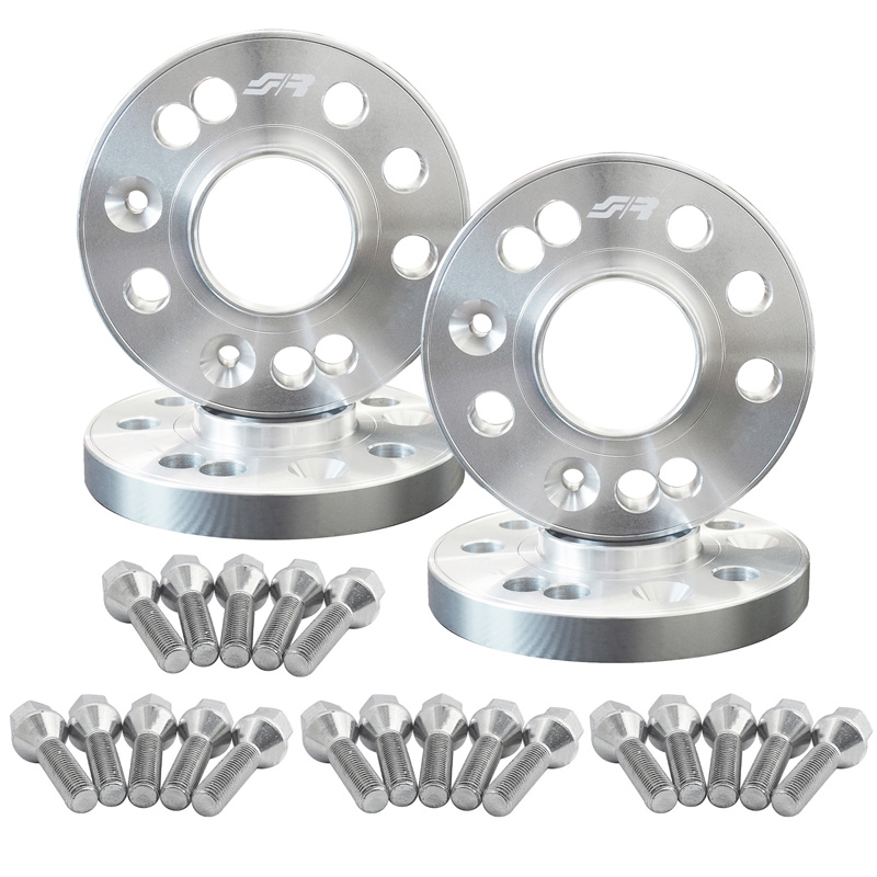 Simoni Racing Aluminium Spoorverbreder Set - 2x16mm(VA) - 2x20mm(AA) (Naaf 58,1mm) inclusief wielbouten -  Alfa Romeo diversen