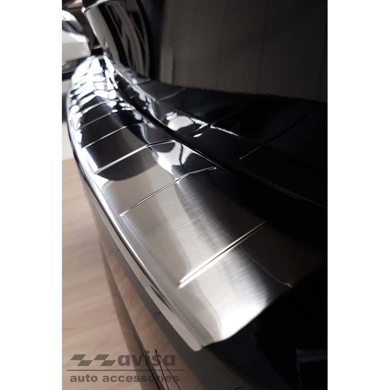 RVS Achterbumperprotector  Skoda Octavia IV Kombi 2020-2024 & FL 2024- (incl. RS, excl. Scout) 'Ribs'