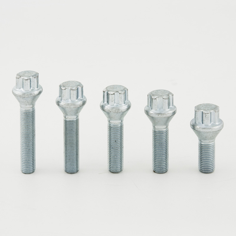 Lange wielbout - M12x1.5mm - Konisch - Lengte 45mm