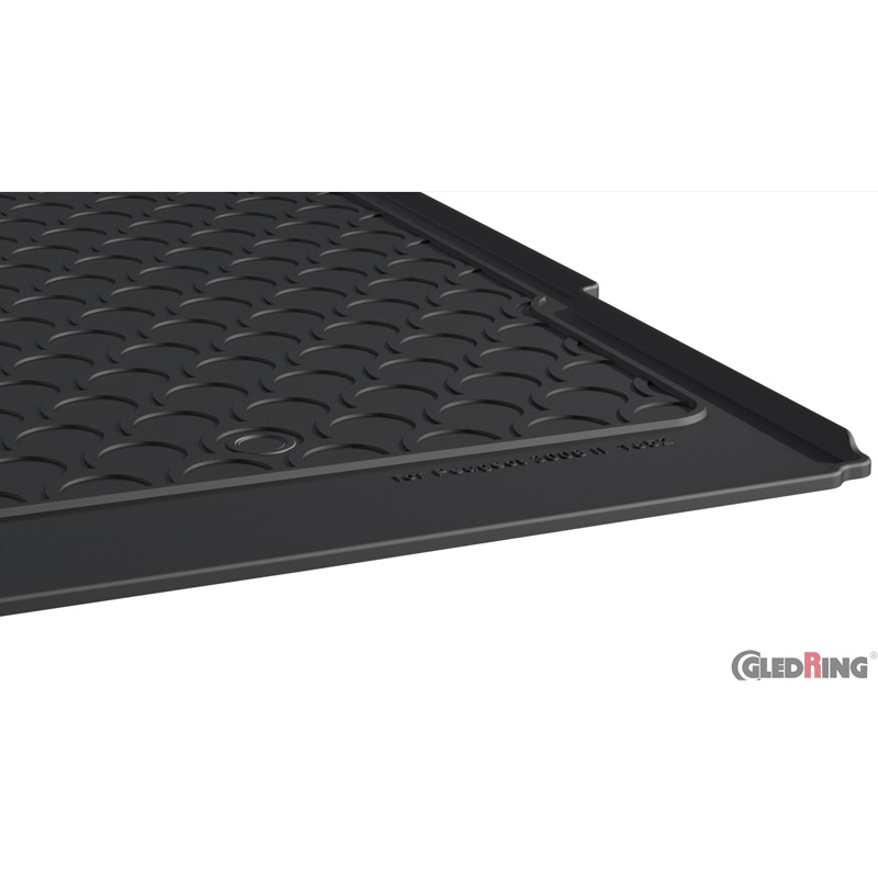 Rubbasol (Rubber) Kofferbakmat  Peugeot 3008 II 2016-2024 (Hoge laadvloer)