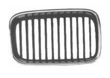 grille, met chroom raam, rechts,-09/1996 BMW 3 serie E36, 1992-1