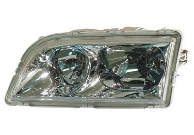 koplamp, Hella, H7+H7, chroom huis, 4 pins, links, 06/2000-06/20