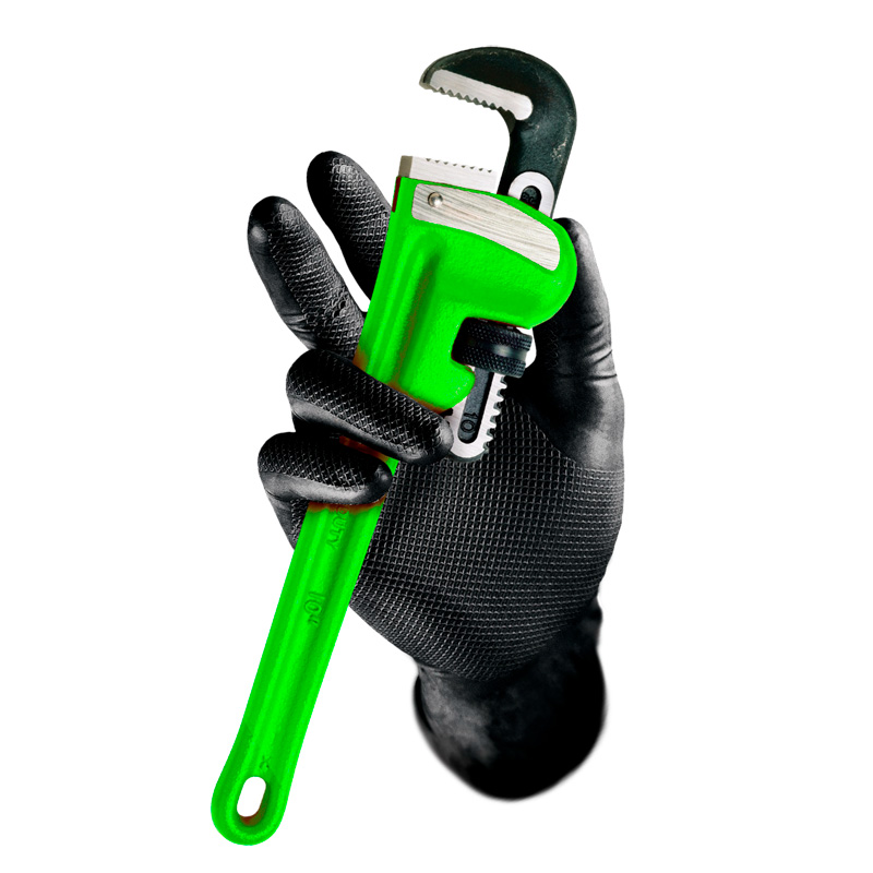 Gripp-It nitril handschoenen - maat XL - Zwart - dispenserdoos à 50 stuks