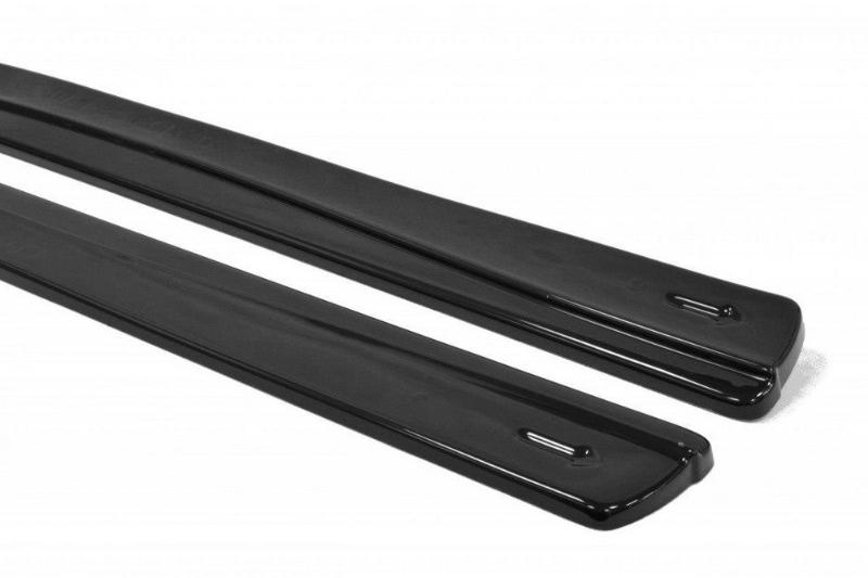 Zijskirts Seat Ibiza 6J 2008-2012 ABS Glans Zwart