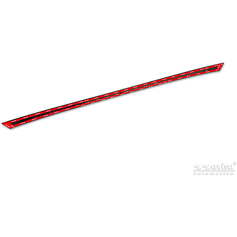 Avisa Zwart Chroom RVS Kofferbak Sierlijst  BMW X3 (G45) 2024- excl. M-Sport