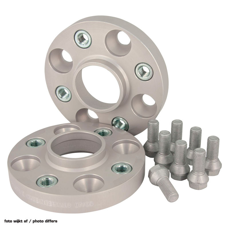 H&R DRA-Systeem Spoorverbreders 45mm 5x100 - Naaf 57,1mm - Boutmaat M14x1,5 -  Audi/Seat/Skoda/Volkswagen